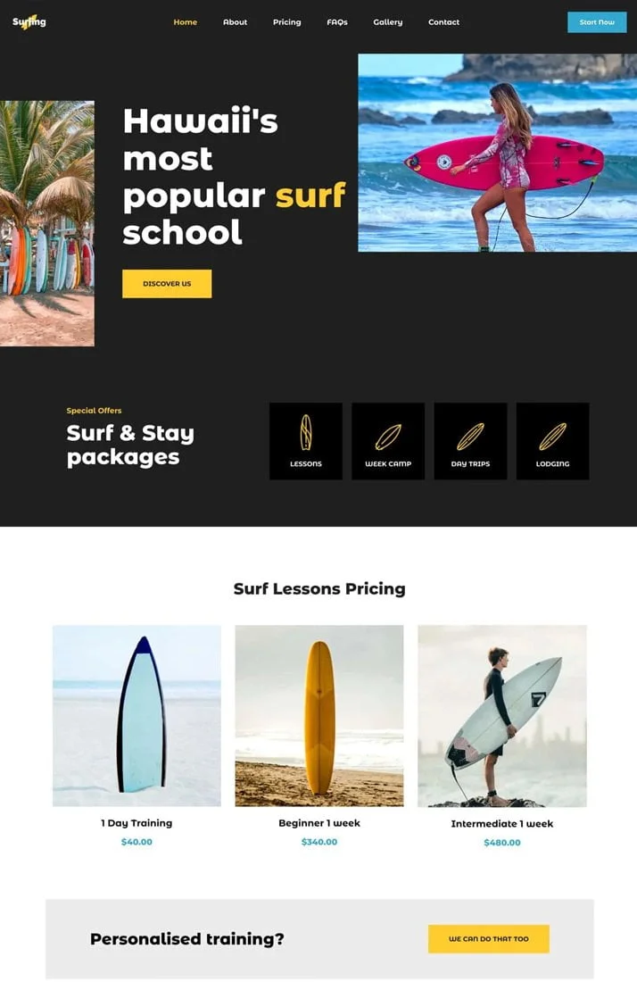 Brizy Surf School