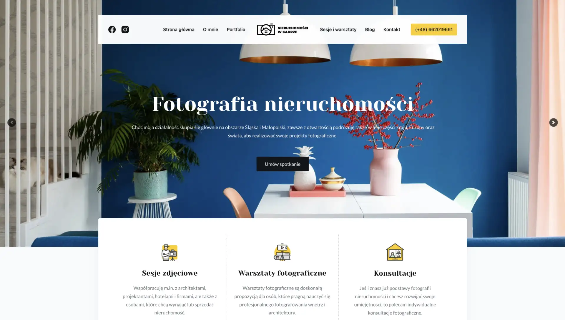 Strona nieruchomości w Kadrze