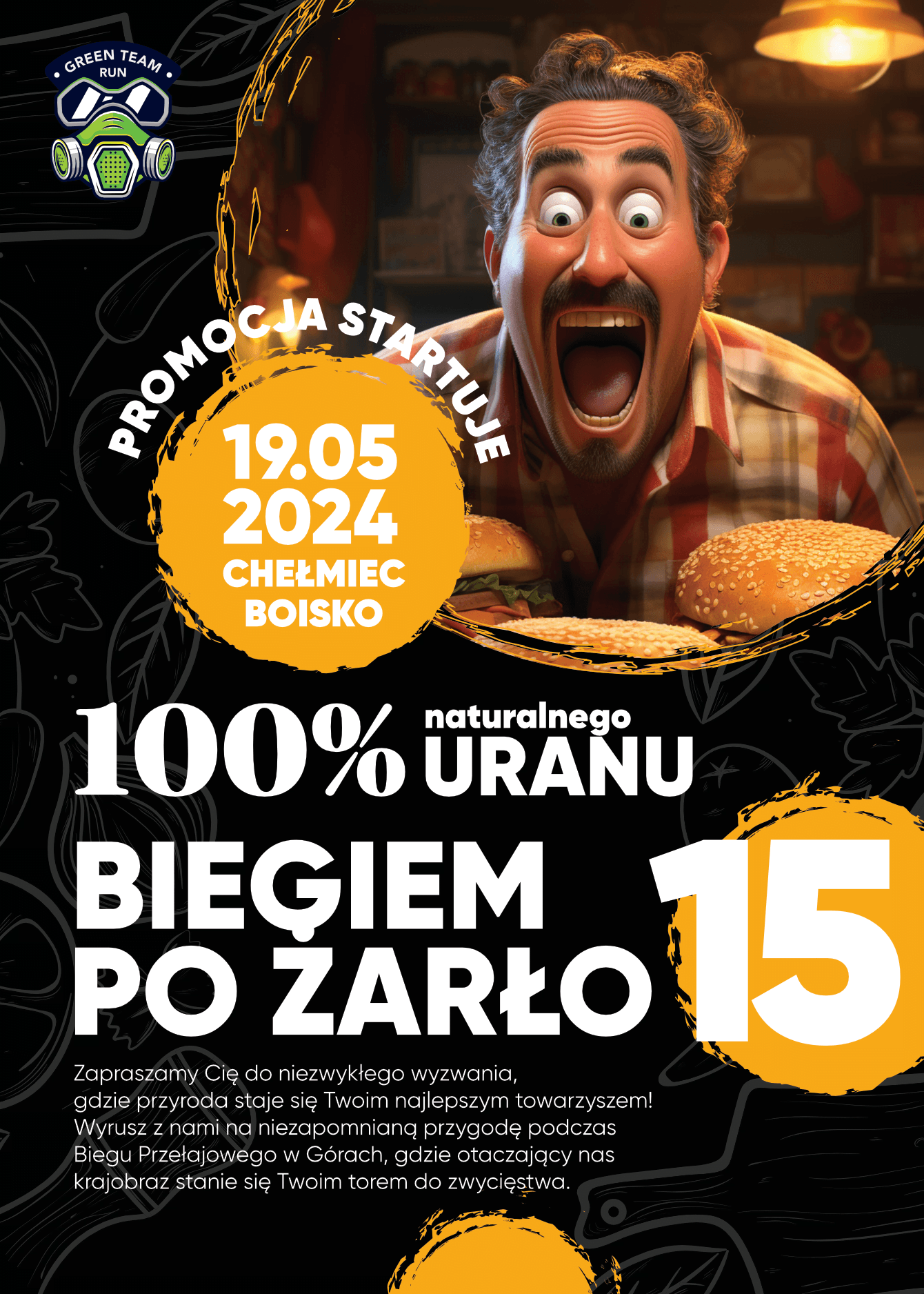 ulotka biegiem po zarlo